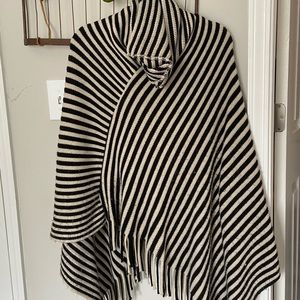Striped Poncho